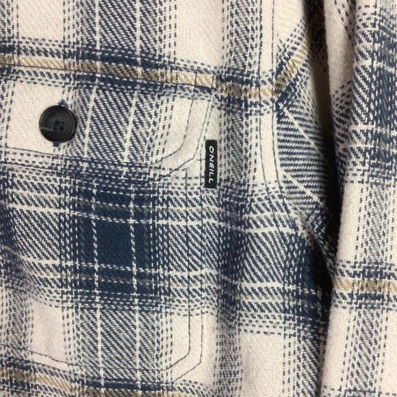 Reworked Endless Summer O'NEILL Surfing Flannel Blue Large - Picture 5 of 6